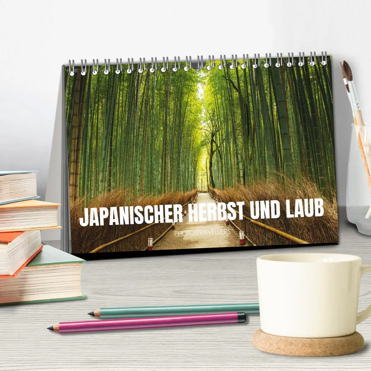 Bild: 9783457491454 | Japanischer Herbst und Laub (Tischkalender 2026 DIN A5 quer),...