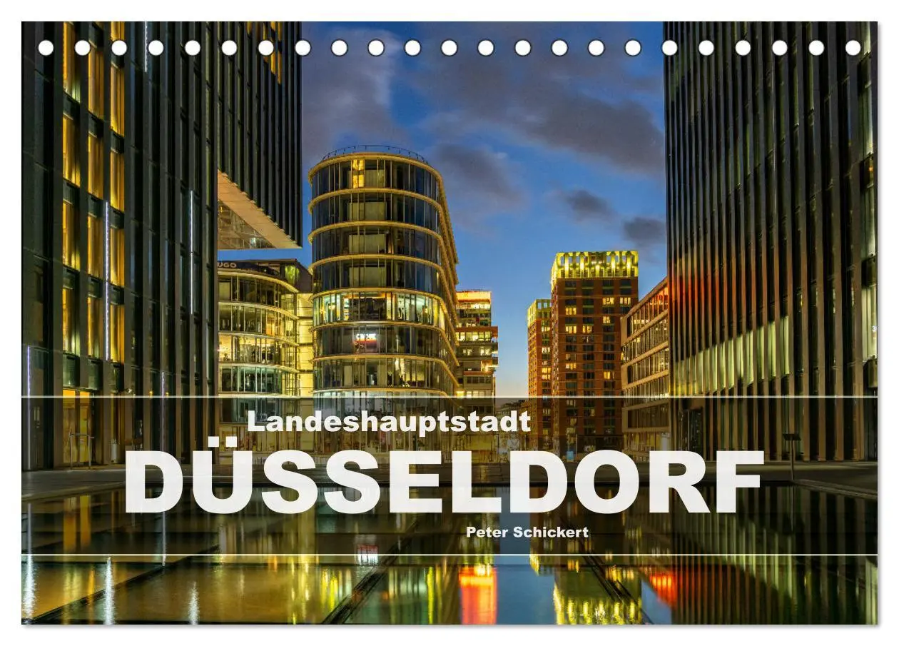 Cover: 9783457701454 | Landeshauptstadt Düsseldorf (Tischkalender 2026 DIN A5 quer),...