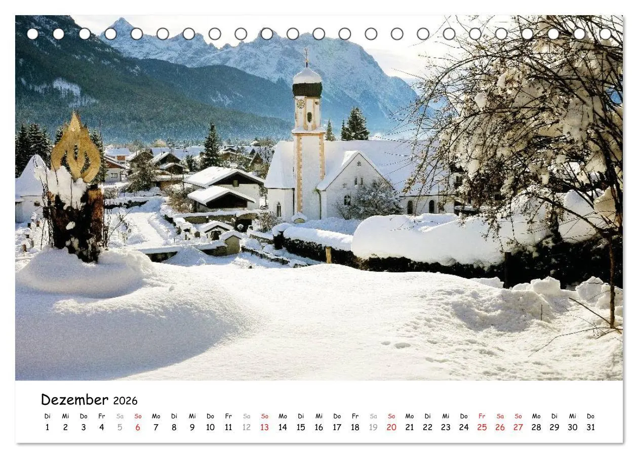 Bild: 9783516031454 | Wunderschönes Isartal 2026 (Tischkalender 2026 DIN A5 quer),...
