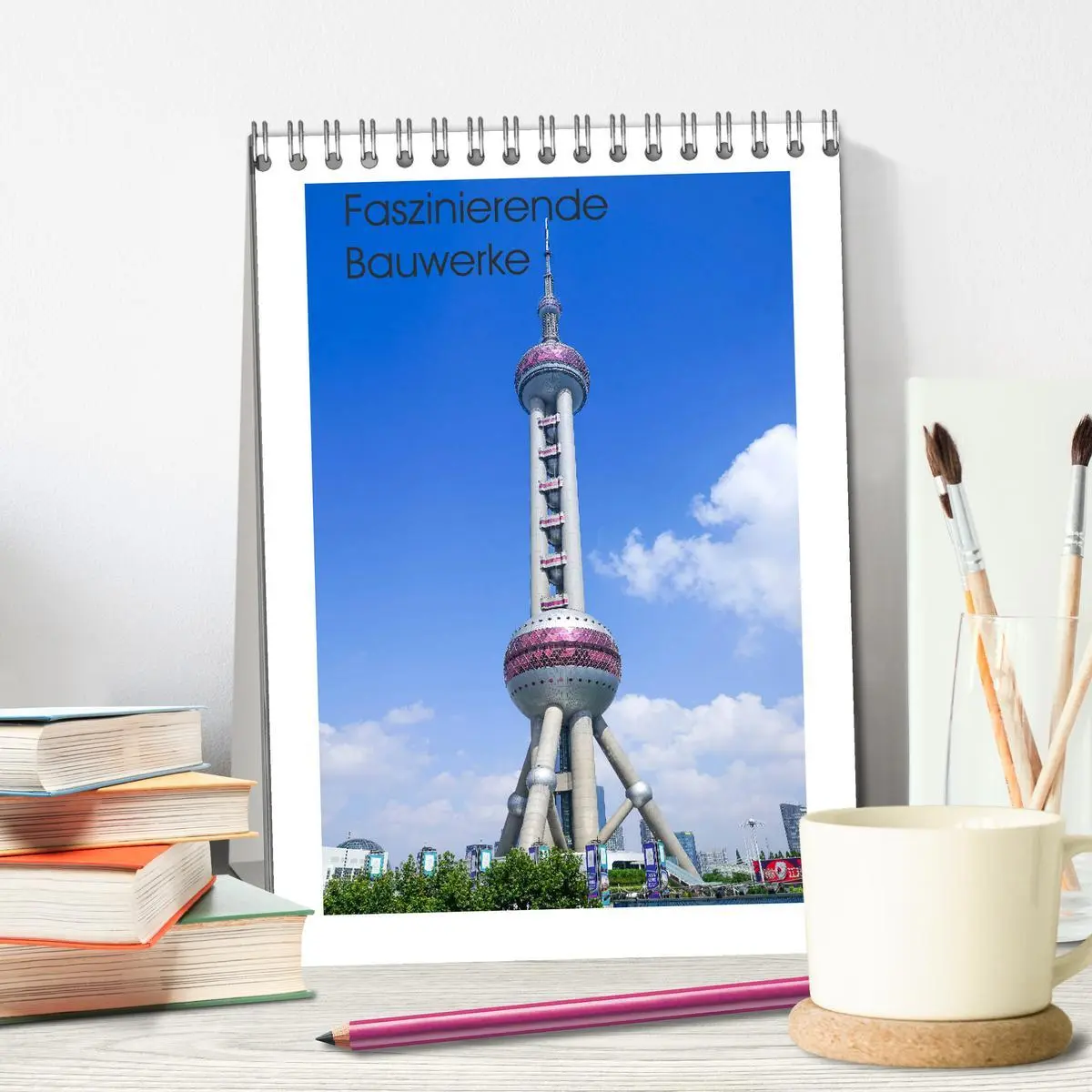Bild: 9783516411454 | Faszinierende Bauwerke (Tischkalender 2026 DIN A5 hoch), CALVENDO...