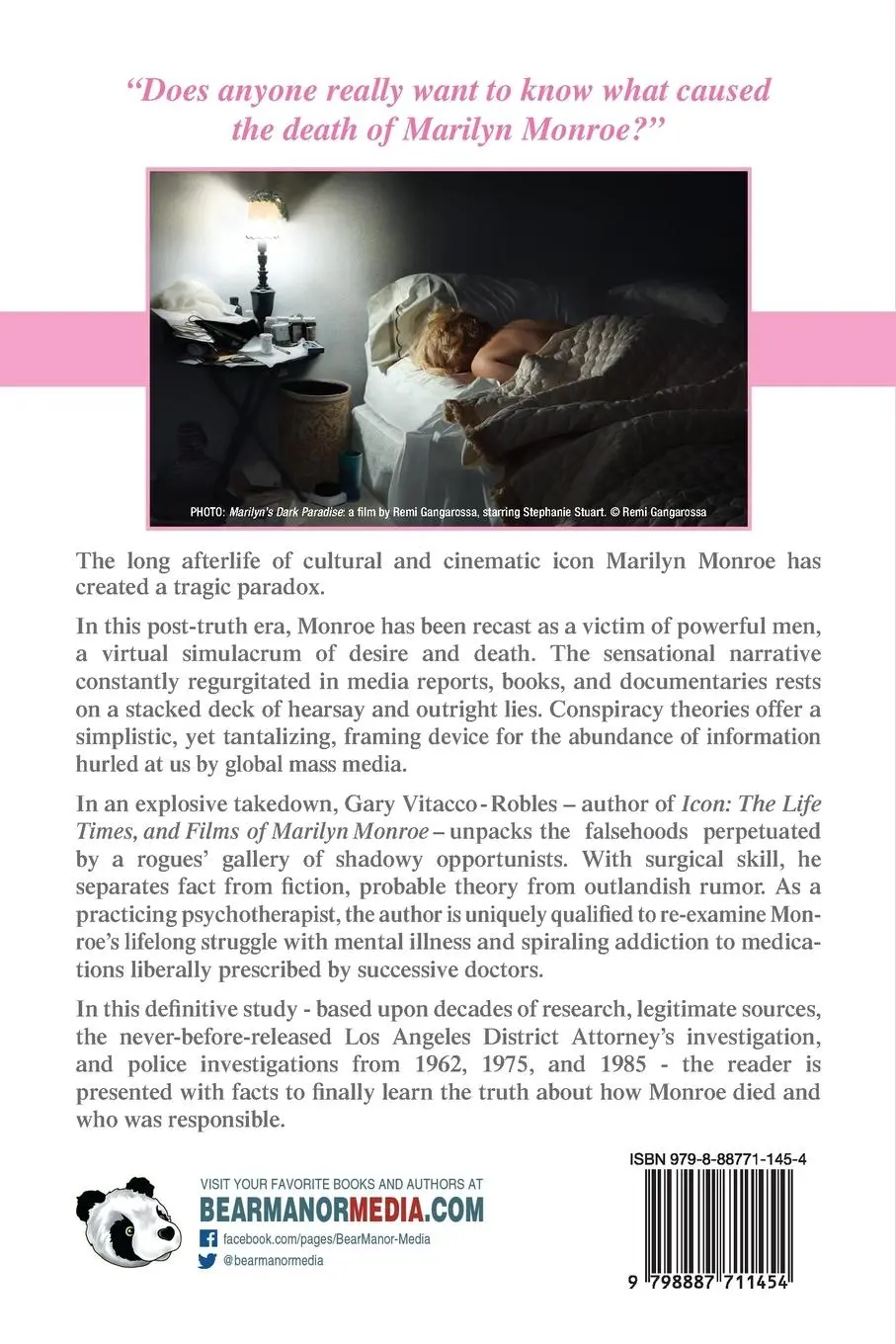 Rückseite: 9798887711454 | Icon | What Killed Marilyn Monroe, Volume One | Gary Vitacco-Robles
