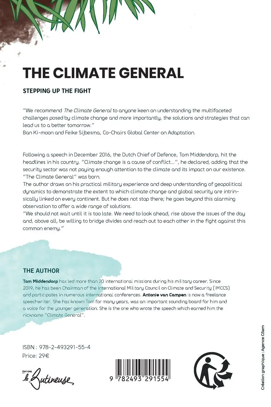 Rückseite: 9782493291554 | The Climate General | Tom Middendorp (u. a.) | Taschenbuch | Englisch