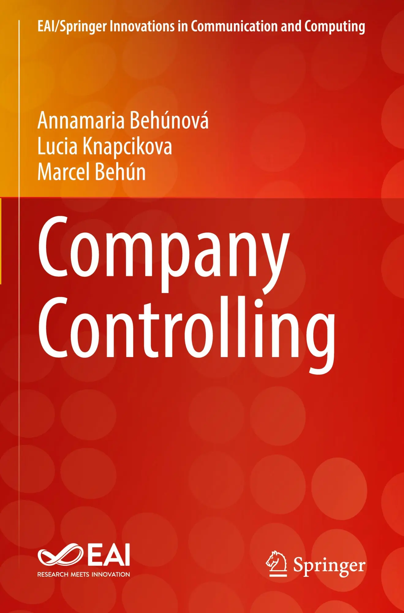Cover: 9783031131554 | Company Controlling | Annamaria Behúnová (u. a.) | Taschenbuch | xii