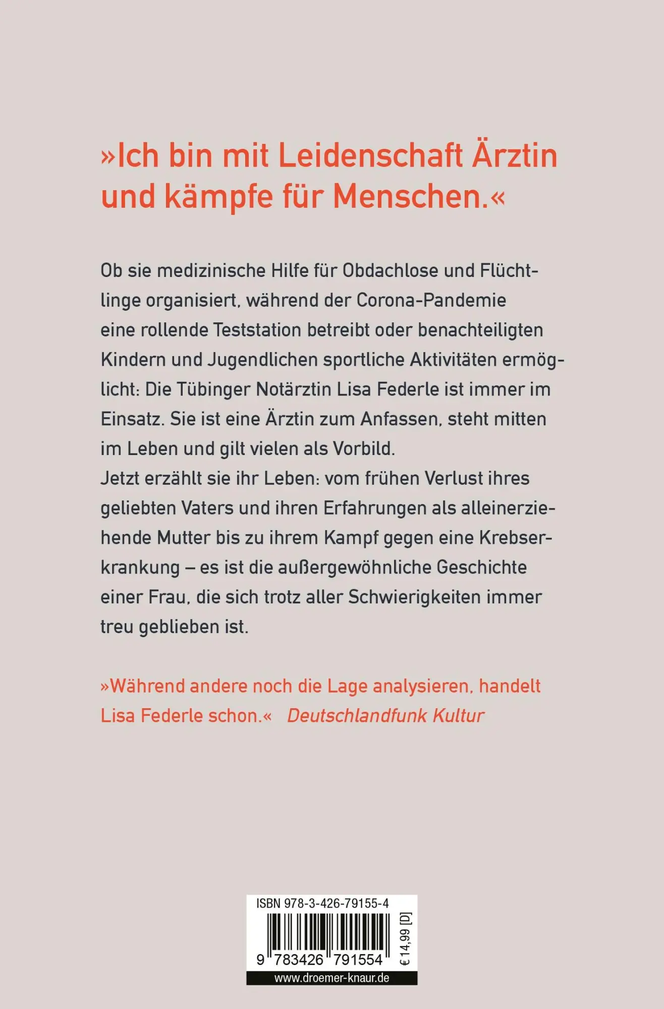 Rückseite: 9783426791554 | Auf krummen Wegen geradeaus | Lisa Federle | Taschenbuch | 304 S.