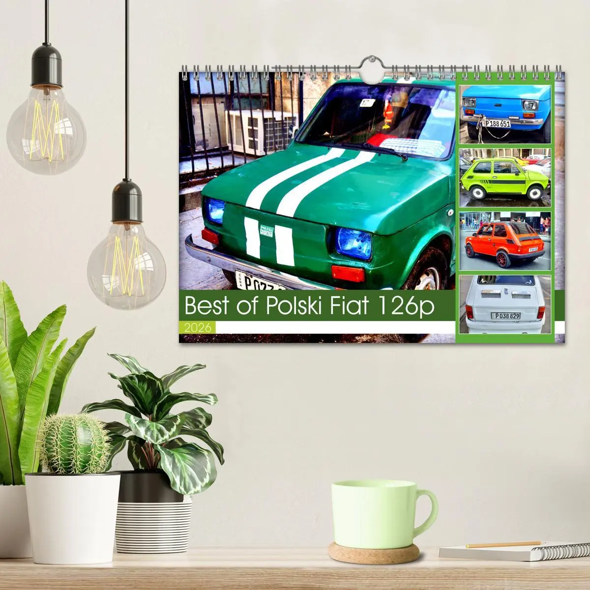 Bild: 9783457311554 | Best of Polski Fiat 126p (Wandkalender 2026 DIN A4 quer), CALVENDO...