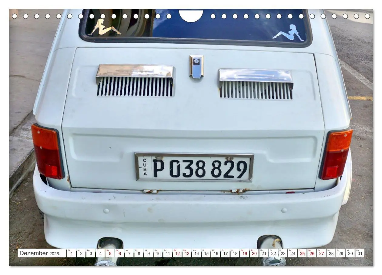 Bild: 9783457311554 | Best of Polski Fiat 126p (Wandkalender 2026 DIN A4 quer), CALVENDO...