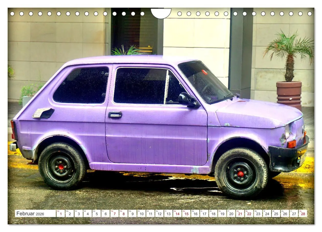 Bild: 9783457311554 | Best of Polski Fiat 126p (Wandkalender 2026 DIN A4 quer), CALVENDO...