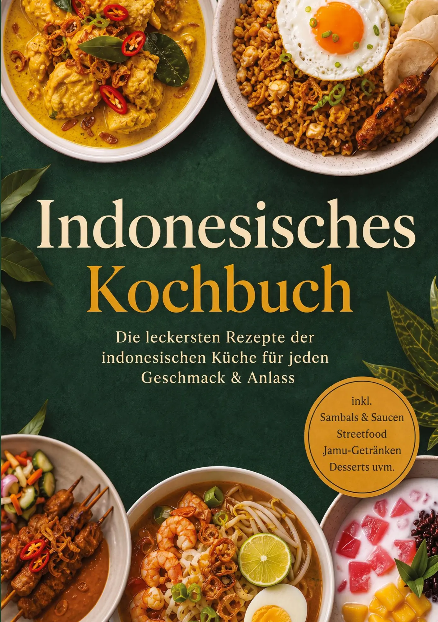 Cover: 9783693861554 | Indonesisches Kochbuch: Die leckersten Rezepte der indonesischen...