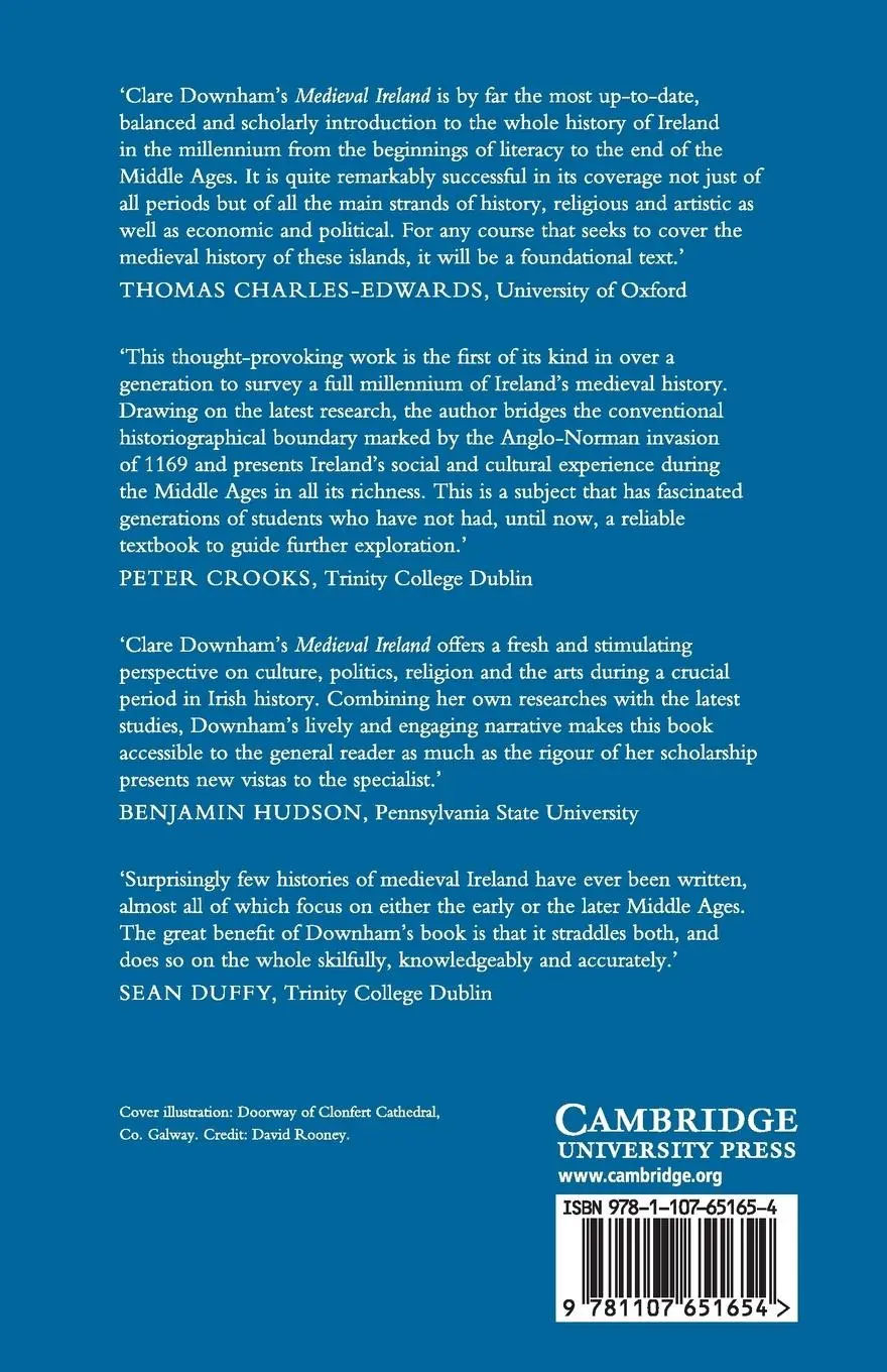 Rückseite: 9781107651654 | Medieval Ireland | Clare Downham | Taschenbuch | Englisch | 2019