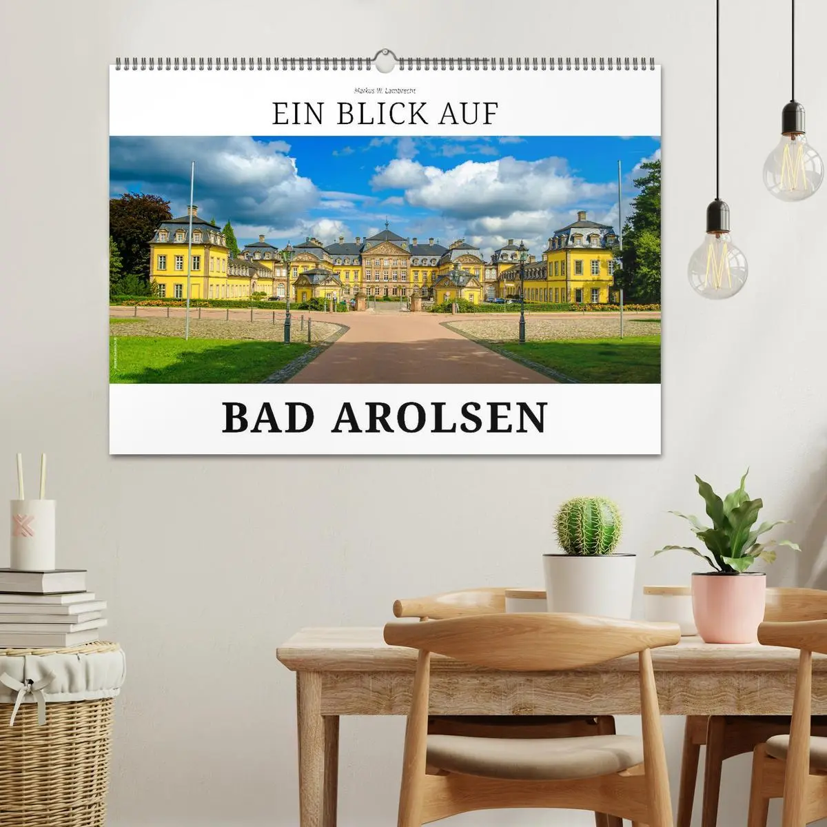Bild: 9783457541654 | Ein Blick auf Bad Arolsen (Wandkalender 2026 DIN A2 quer), CALVENDO...