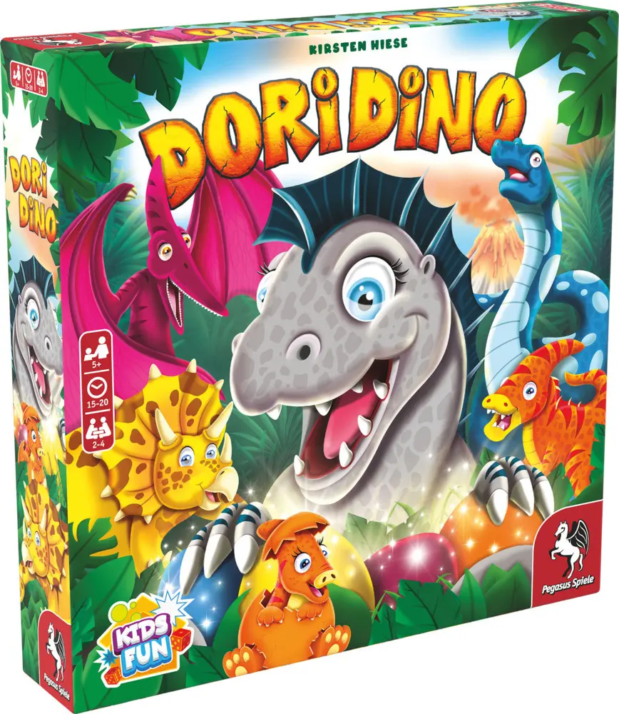 Cover: 4250231731754 | Dori Dino | Kirsten Hiese | Spiel | In Spielebox | Brettspiel | 65504G