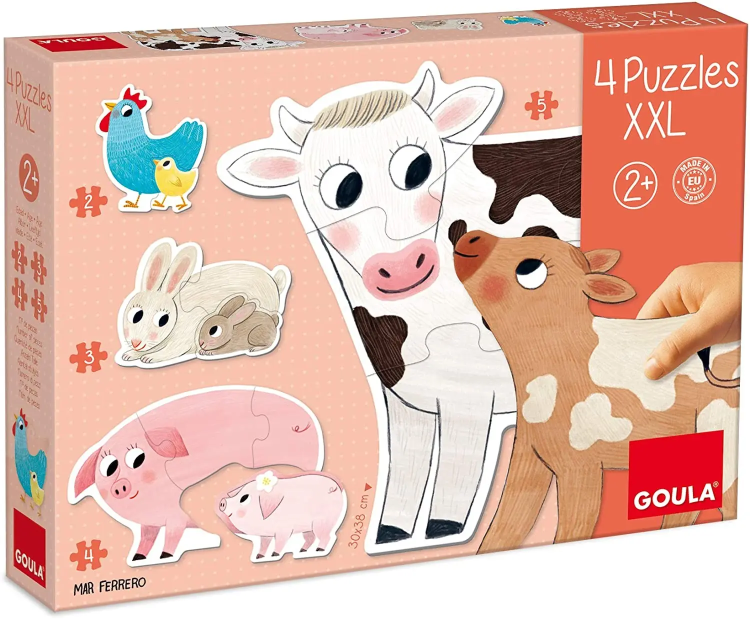 Cover: 8410446531754 | GOULA - XXL-Puzzle Tiermütter und ihre Babys | Puzzle | 53175 | 2025