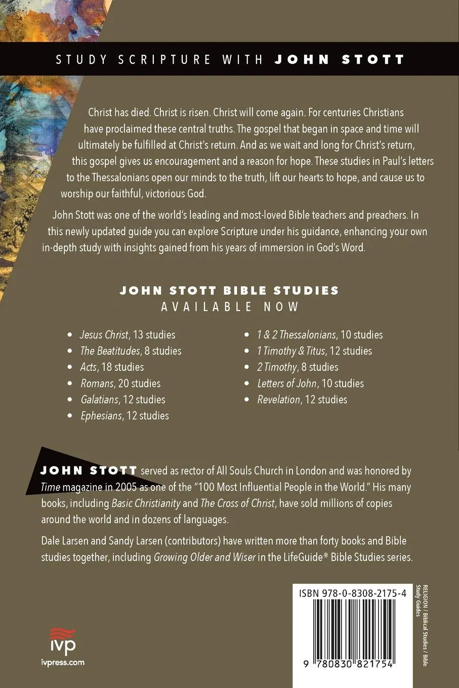 Rückseite: 9780830821754 | 1 &amp; 2 Thessalonians | Living in the End Times | John Stott | Buch
