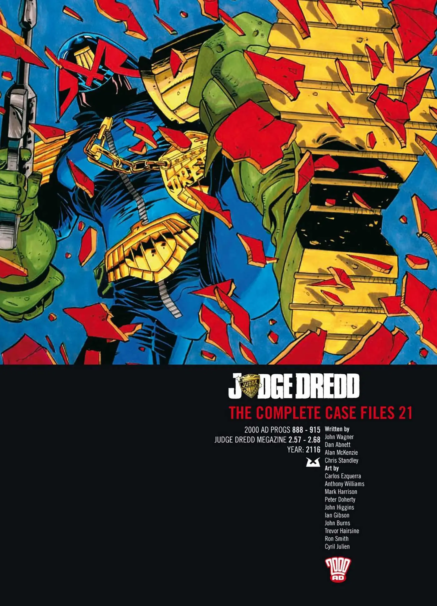 Cover: 9781781081754 | Judge Dredd: The Complete Case Files 21 | Dan Abnett (u. a.) | Buch