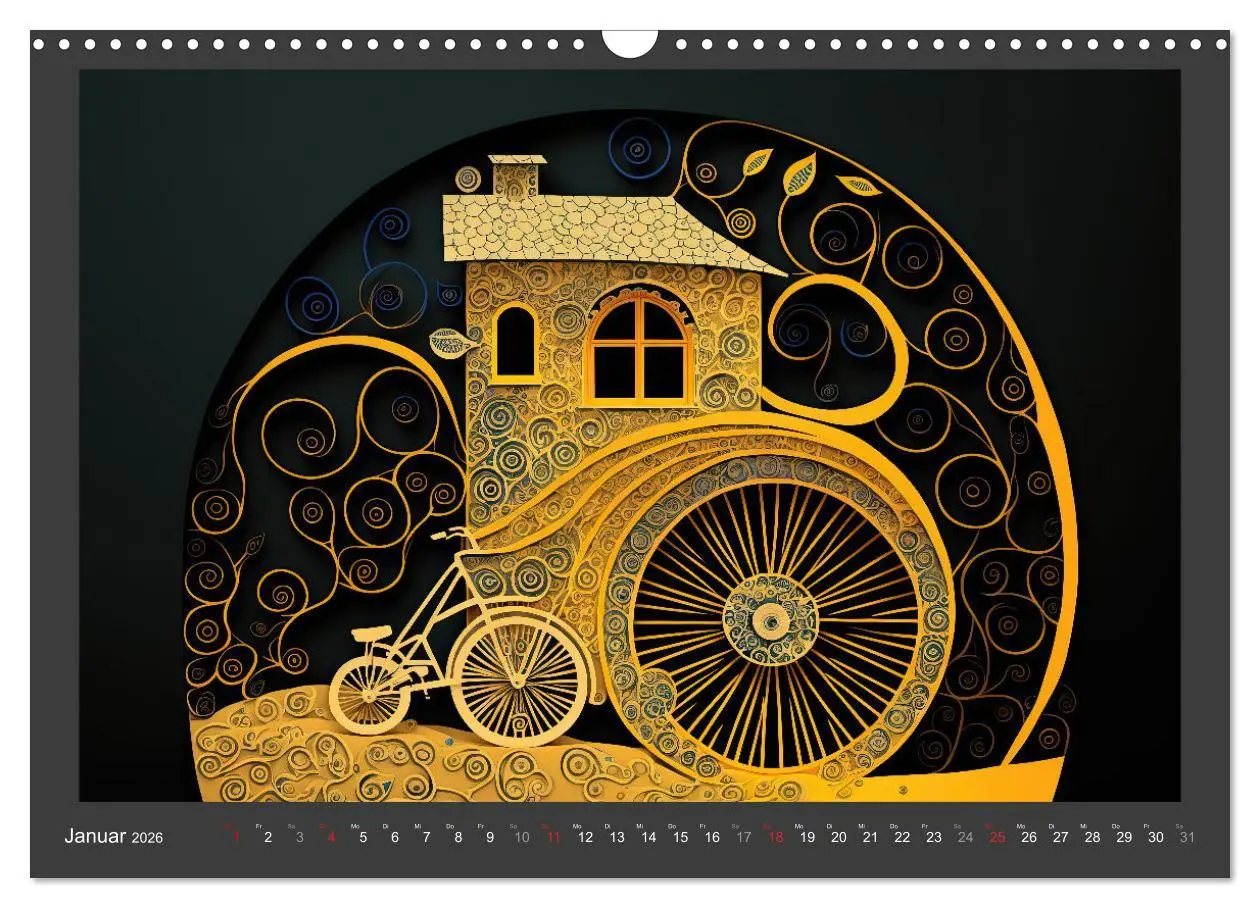 Bild: 9783457531754 | Ein Jahr in Bewegung (Wandkalender 2026 DIN A3 quer), CALVENDO...