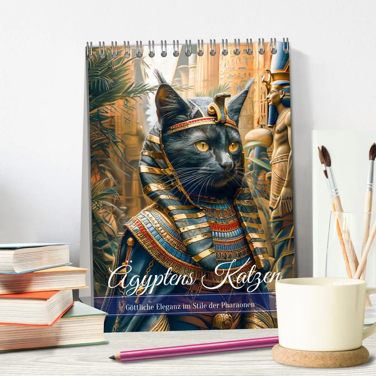 Bild: 9783516241754 | Ägyptens Katzen - Göttliche Eleganz im Stile der Pharaonen...