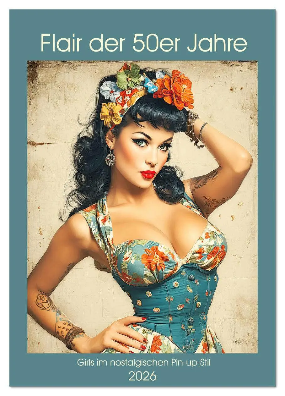 Cover: 9783516621754 | Flair der 50er Jahre. Girls im nostalgischen Pin-up-Stil...