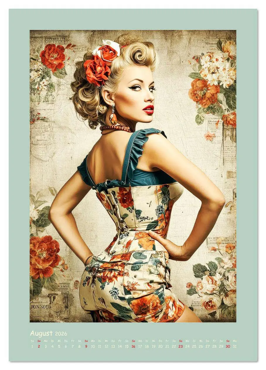 Bild: 9783516621754 | Flair der 50er Jahre. Girls im nostalgischen Pin-up-Stil...