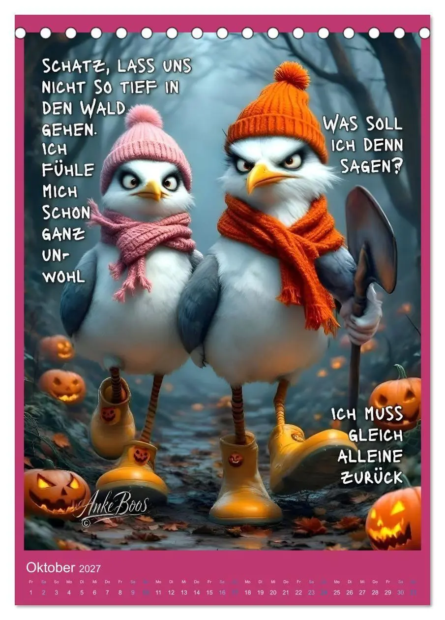 Bild: 9783516791754 | Böse Möwen - Jenseits des guten Geschmacks (Tischkalender 2027 DIN...