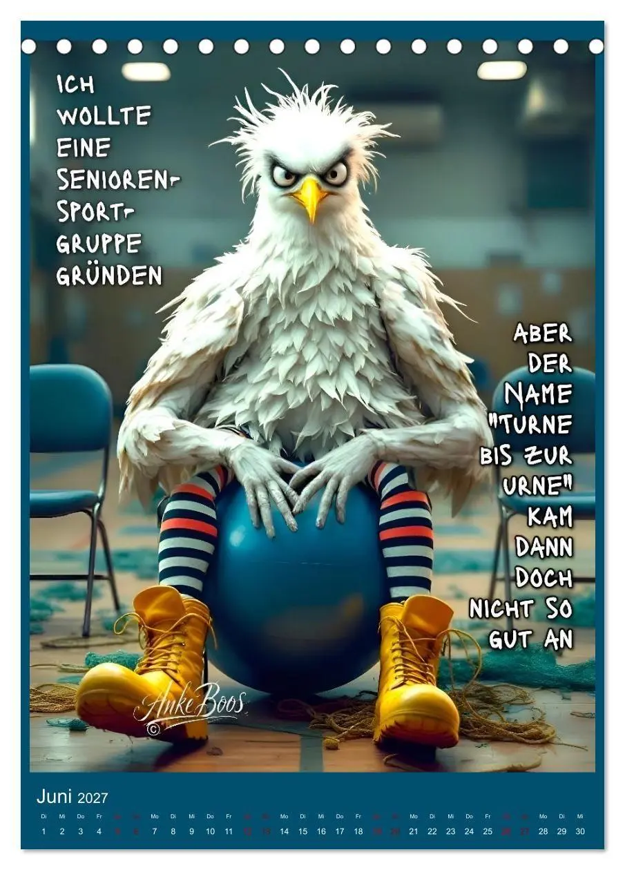 Bild: 9783516791754 | Böse Möwen - Jenseits des guten Geschmacks (Tischkalender 2027 DIN...