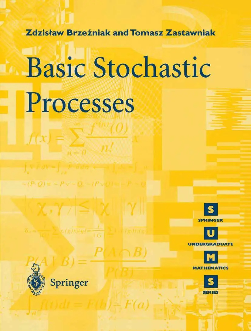 Cover: 9783540761754 | Basic Stochastic Processes | A Course Through Exercises | Taschenbuch Cover: 9783540761754 | Basic Stochastic Processes | A Course Through Exercises | Taschenbuch