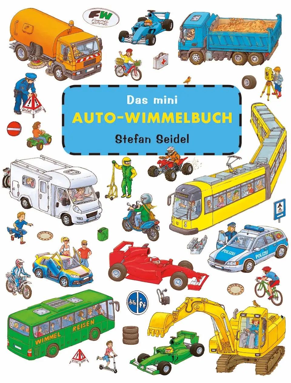 Cover: 9783942491754 | Das mini Auto Wimmelbuch | Stefan Seidel | Buch | 12 S. | Deutsch