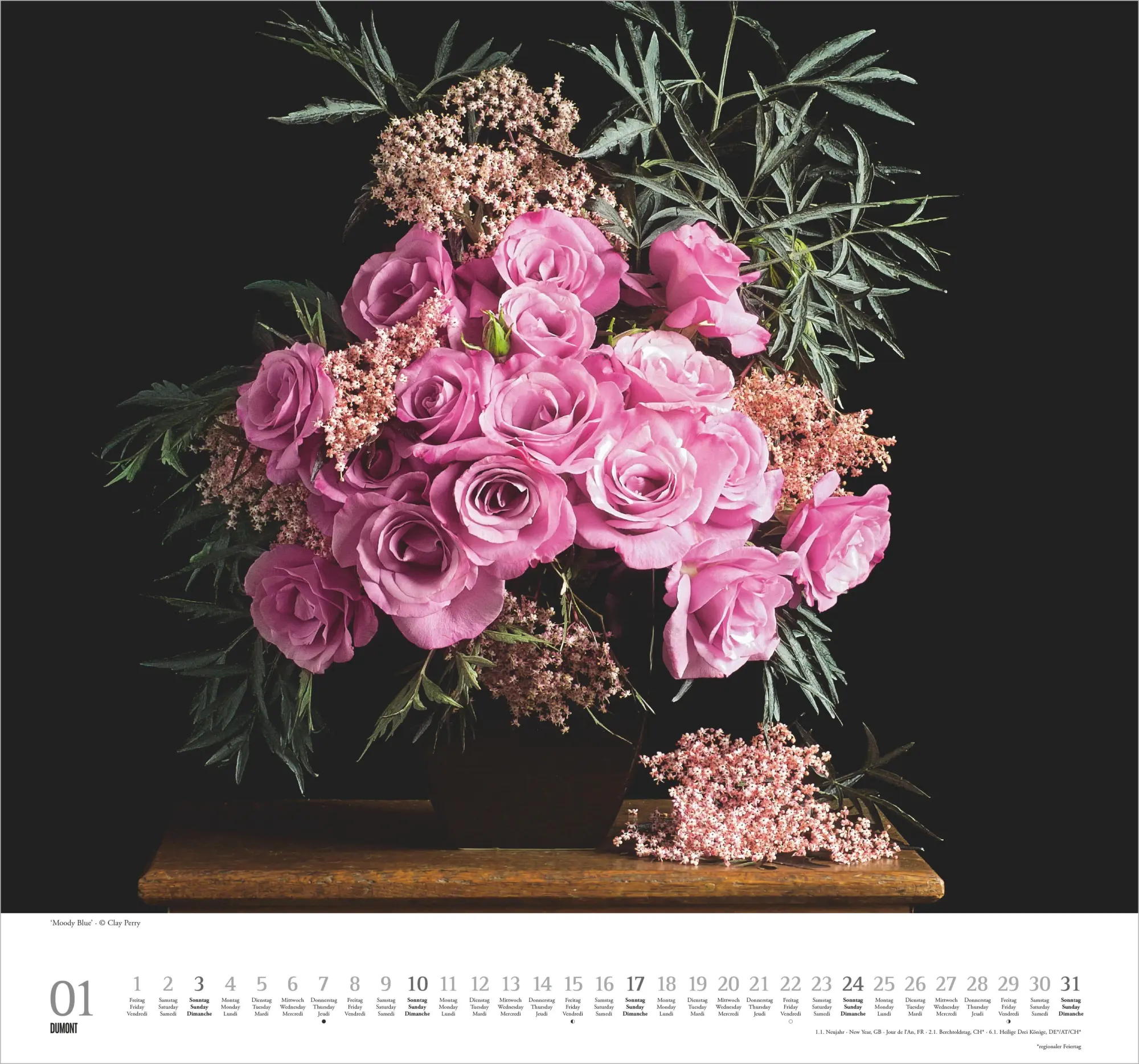 Bild: 4069095011854 | Geliebte Rosen 2027 | Neumann Verlage GmbH &amp; Co KG | Kalender | 14 S.