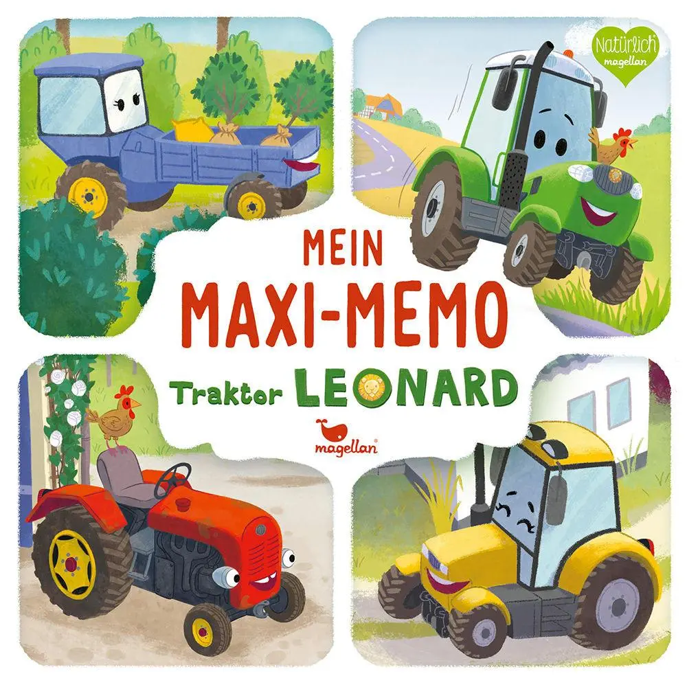 Bild: 4260671131854 | Mein Maxi-Memo - Traktor Leonard | Suza Kolb | Spiel | Leonard | N3185