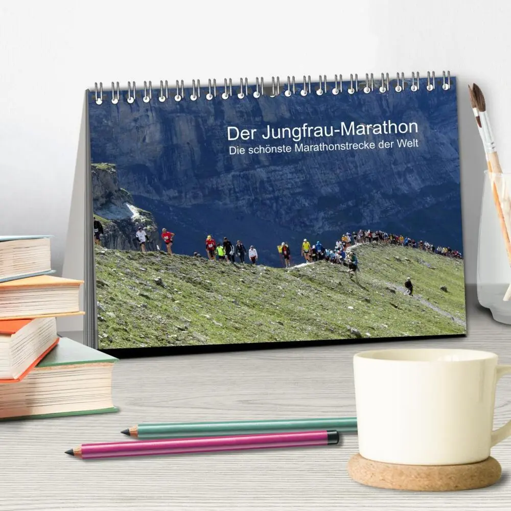 Bild: 9783435811854 | Der Jungfrau-Marathon (Tischkalender 2025 DIN A5 quer), CALVENDO...