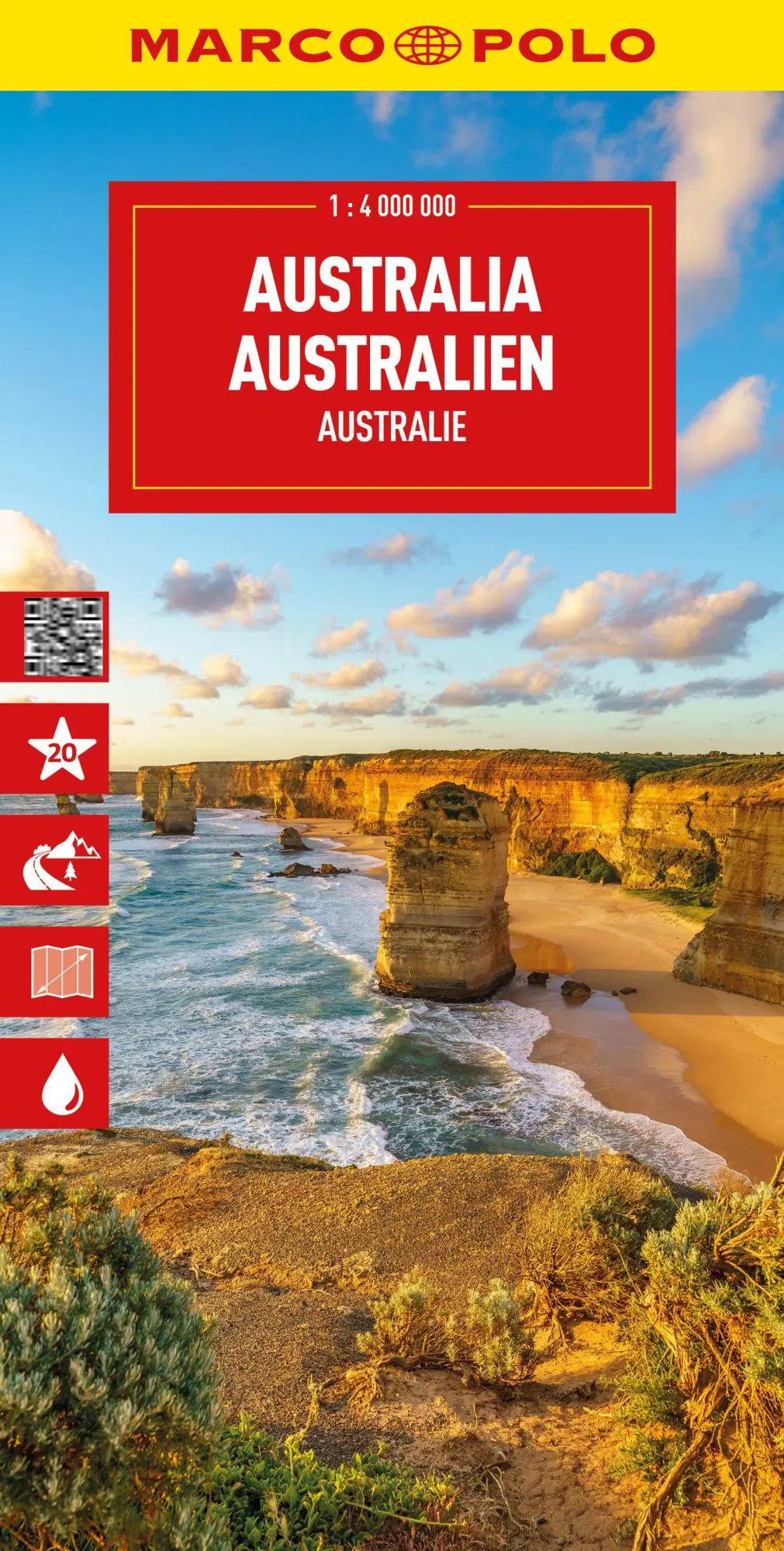 Cover: 9783575021854 | MARCO POLO Reisekarte Australien 1:4 Mio. | (Land-)Karte | Deutsch