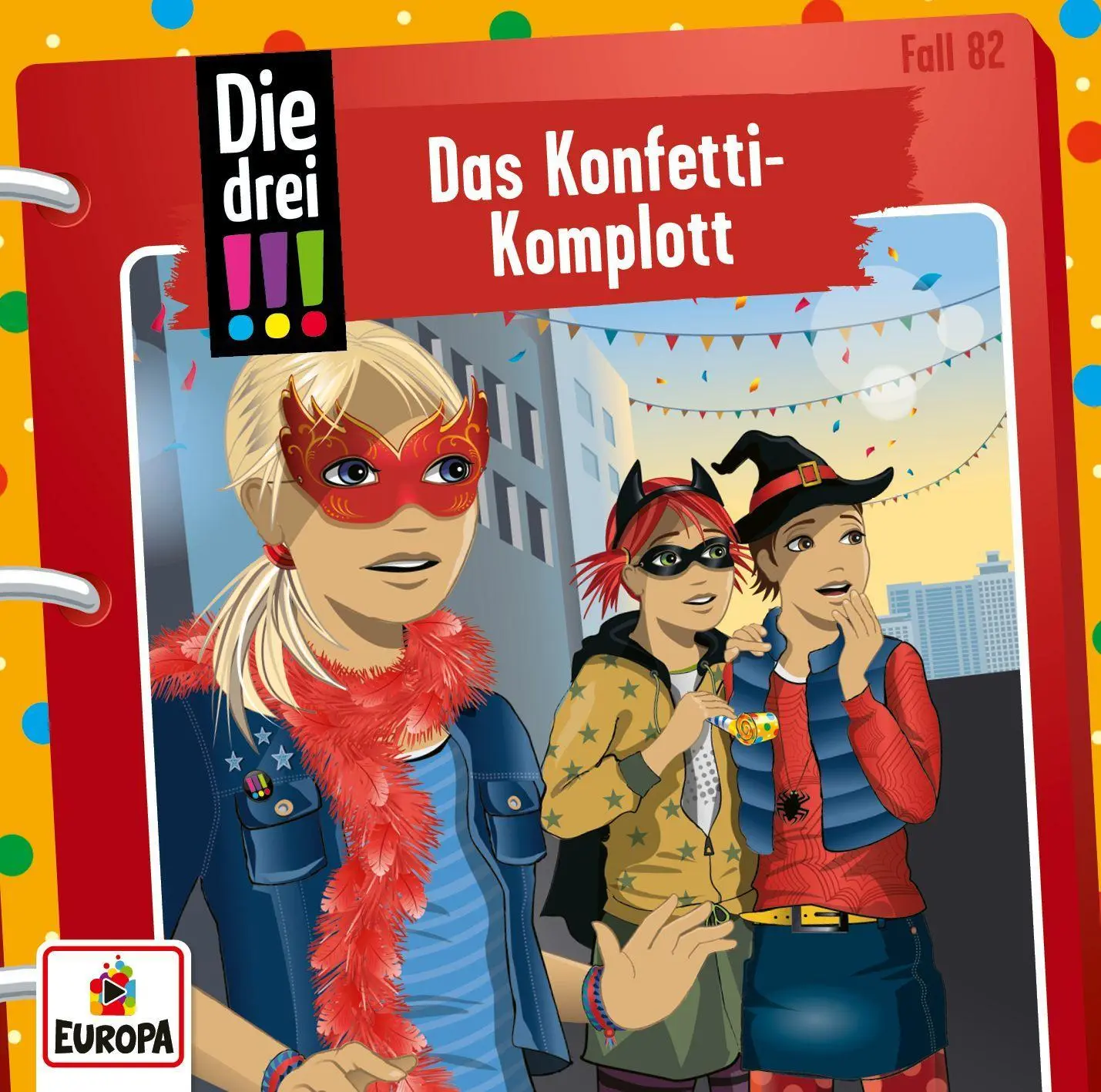 Cover: 9783803261854 | Die drei !!! 82: Das Konfetti-Komplott | Maja von Vogel | Audio-CD
