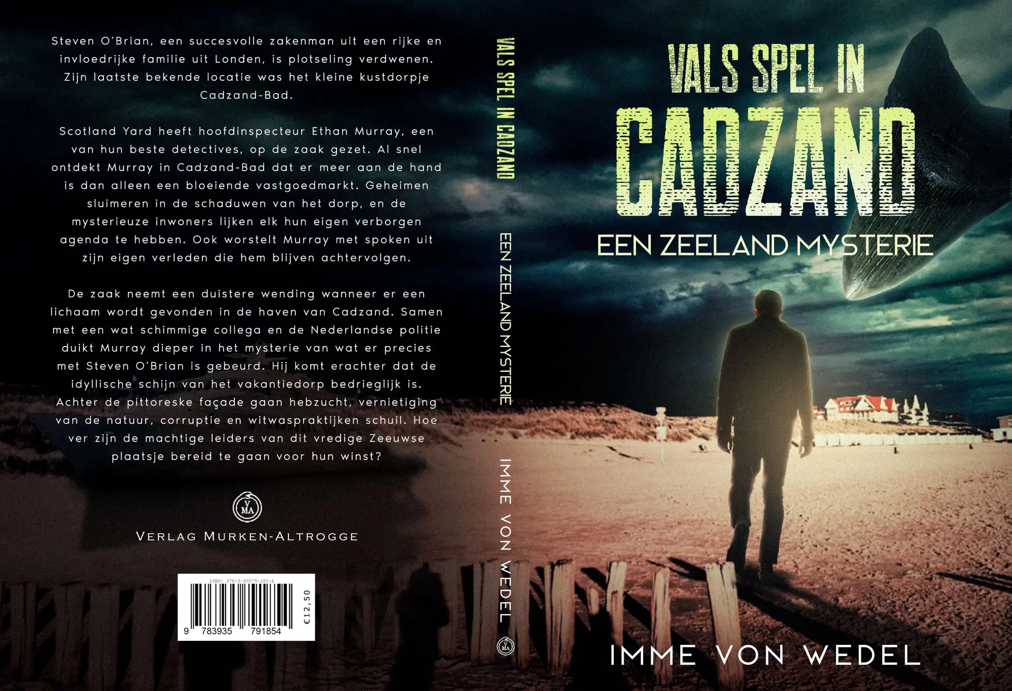 Rückseite: 9783935791854 | Vals Spel in Cadzand | Een Zeeland Mysterie | Imme von Wedel | Buch