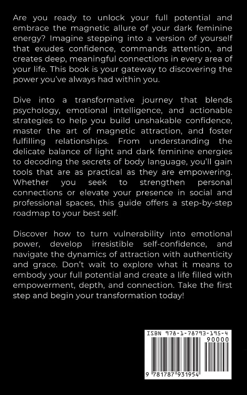 Rückseite: 9781787931954 | Dark Feminine Energy | Alice Lorenz | Taschenbuch | Englisch | 2025