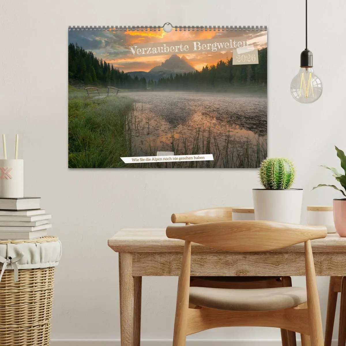 Bild: 9783457511954 | Verzauberte Bergwelten (Wandkalender 2026 DIN A3 quer), CALVENDO...