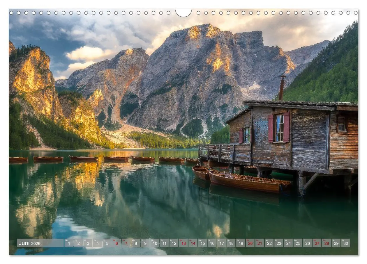 Bild: 9783457511954 | Verzauberte Bergwelten (Wandkalender 2026 DIN A3 quer), CALVENDO...