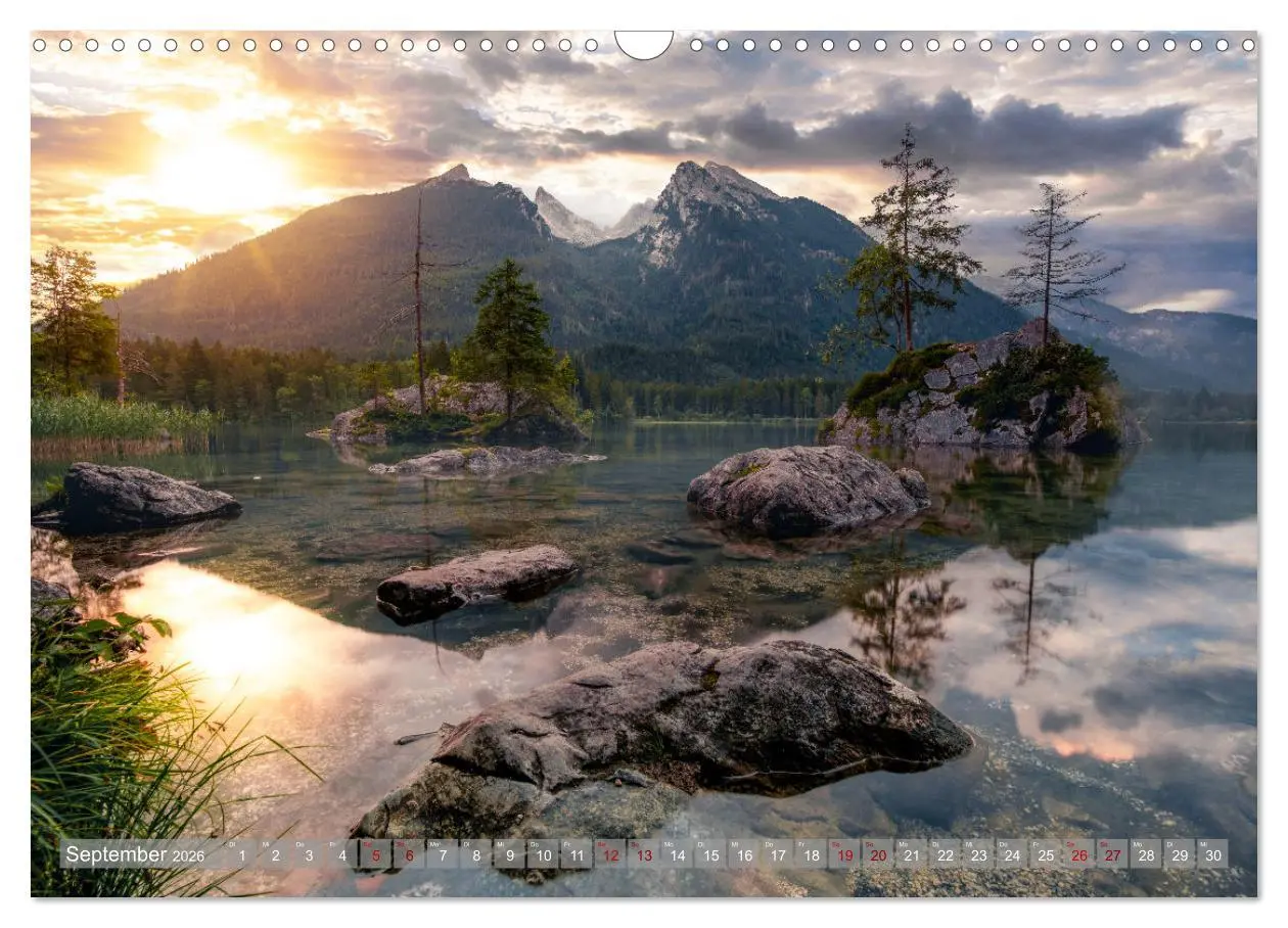 Bild: 9783457511954 | Verzauberte Bergwelten (Wandkalender 2026 DIN A3 quer), CALVENDO...