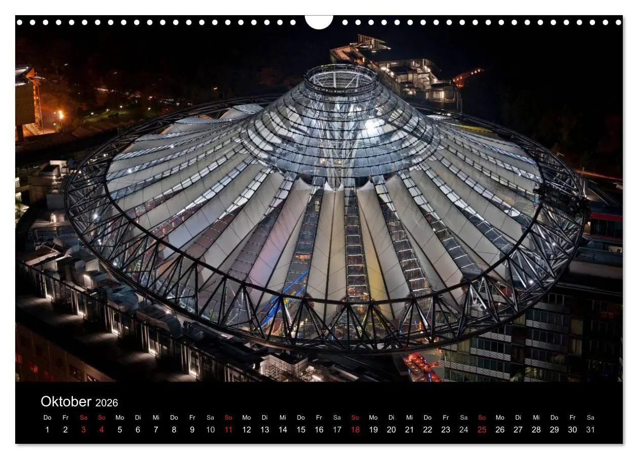 Bild: 9783516151954 | Berlin bei Nacht (Wandkalender 2026 DIN A3 quer), CALVENDO...