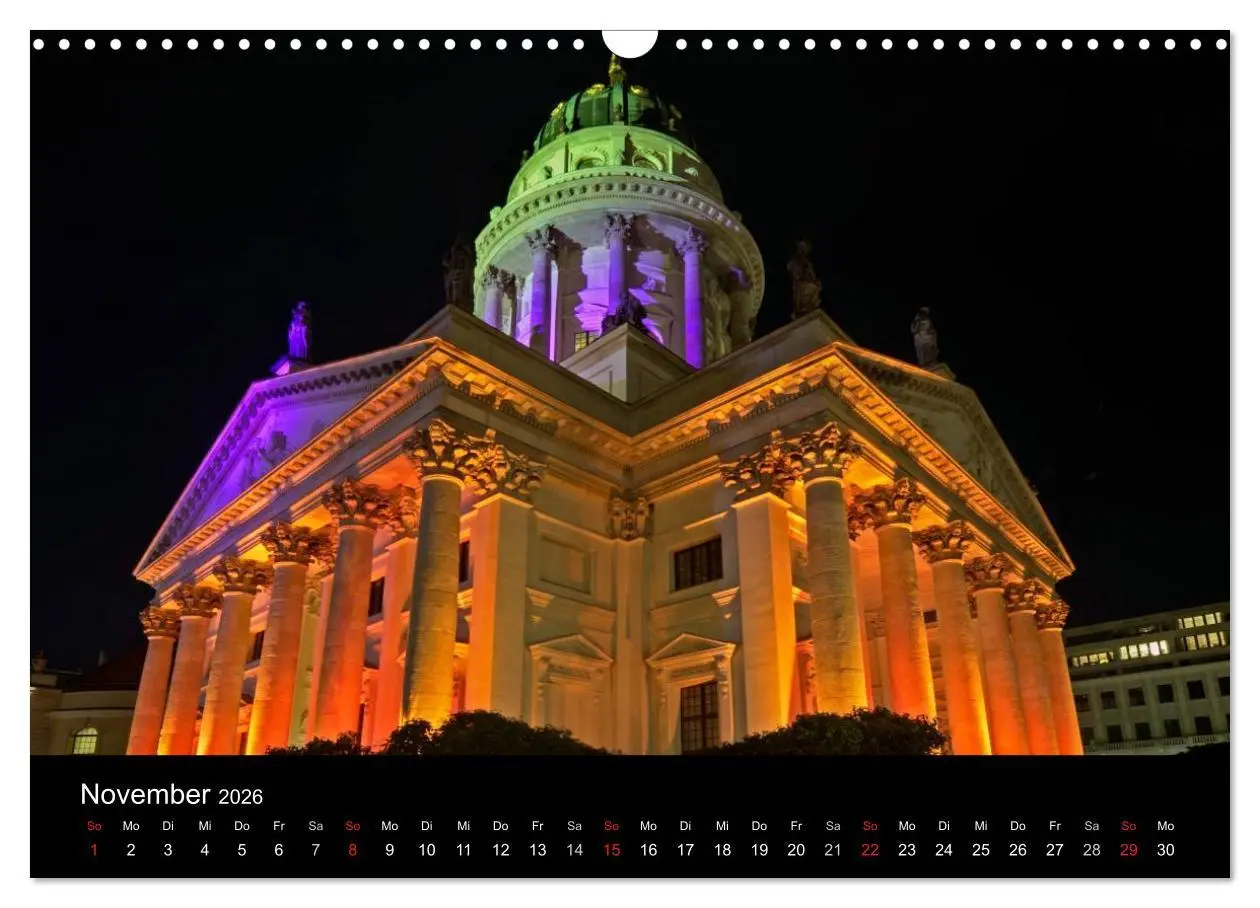 Bild: 9783516151954 | Berlin bei Nacht (Wandkalender 2026 DIN A3 quer), CALVENDO...