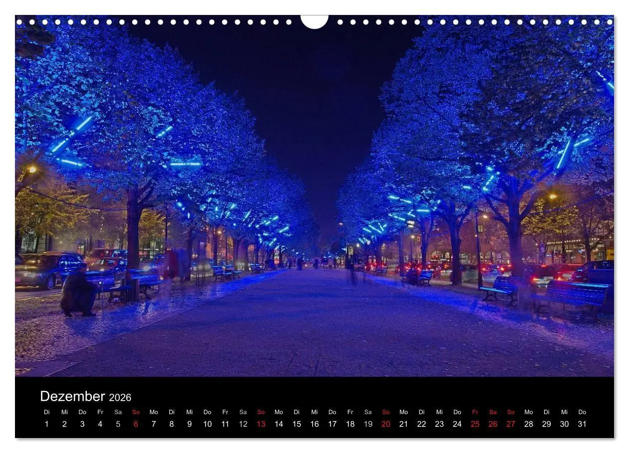 Bild: 9783516151954 | Berlin bei Nacht (Wandkalender 2026 DIN A3 quer), CALVENDO...