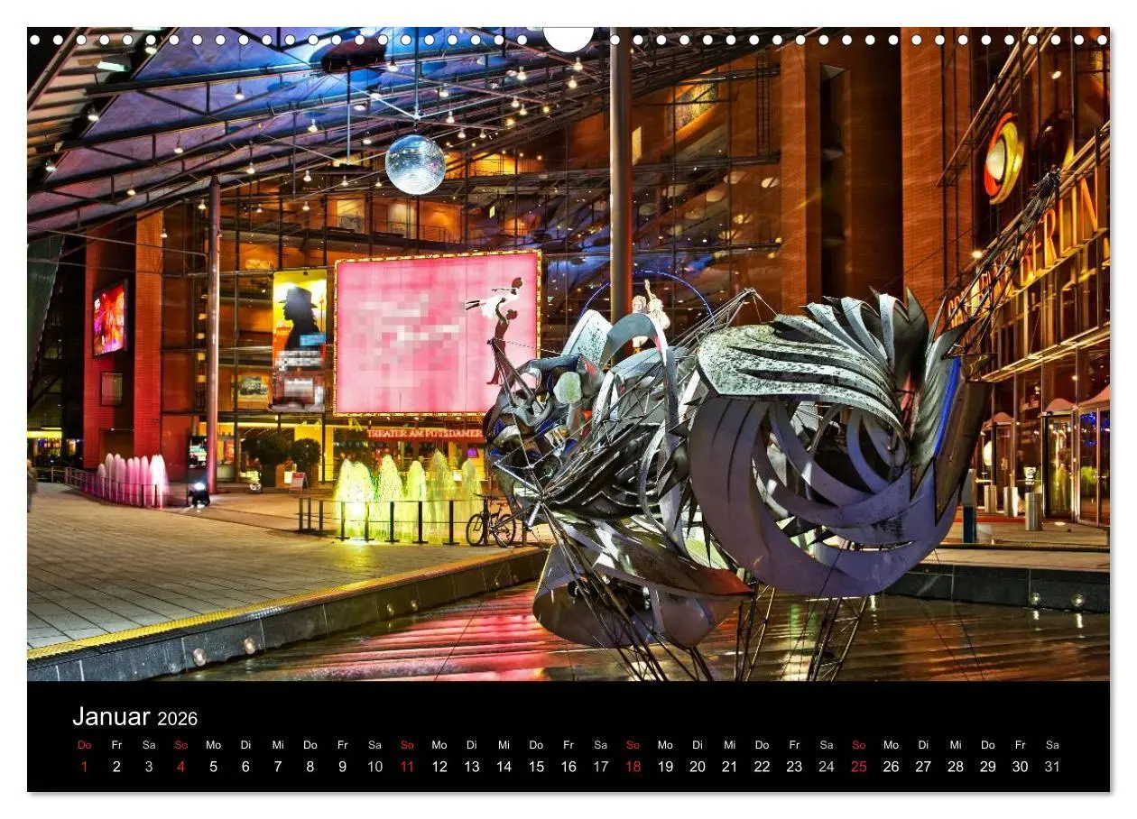 Bild: 9783516151954 | Berlin bei Nacht (Wandkalender 2026 DIN A3 quer), CALVENDO...