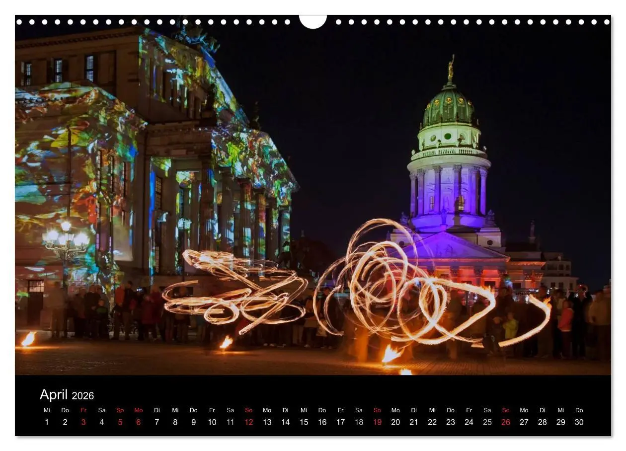 Bild: 9783516151954 | Berlin bei Nacht (Wandkalender 2026 DIN A3 quer), CALVENDO...