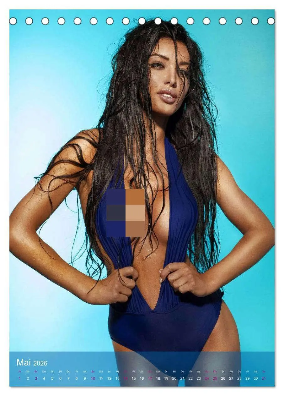 Bild: 9783516461954 | Erotik - Heißer Sommer (Tischkalender 2026 DIN A5 hoch), CALVENDO...