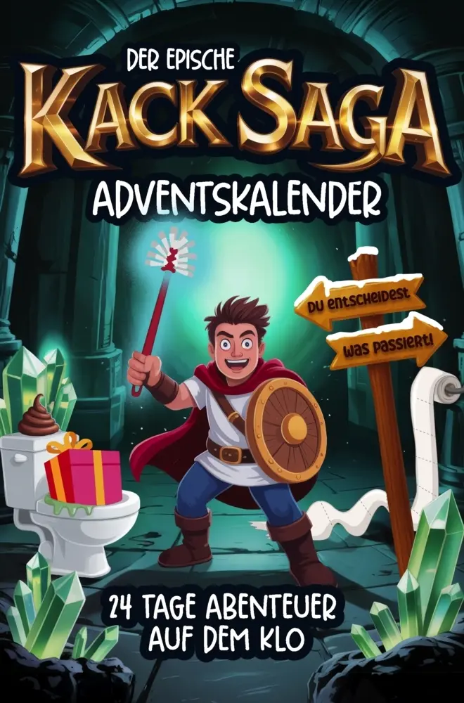 Cover: 9789403831954 | Der epische Kack-Saga Adventskalender | Lars Bunde | Taschenbuch