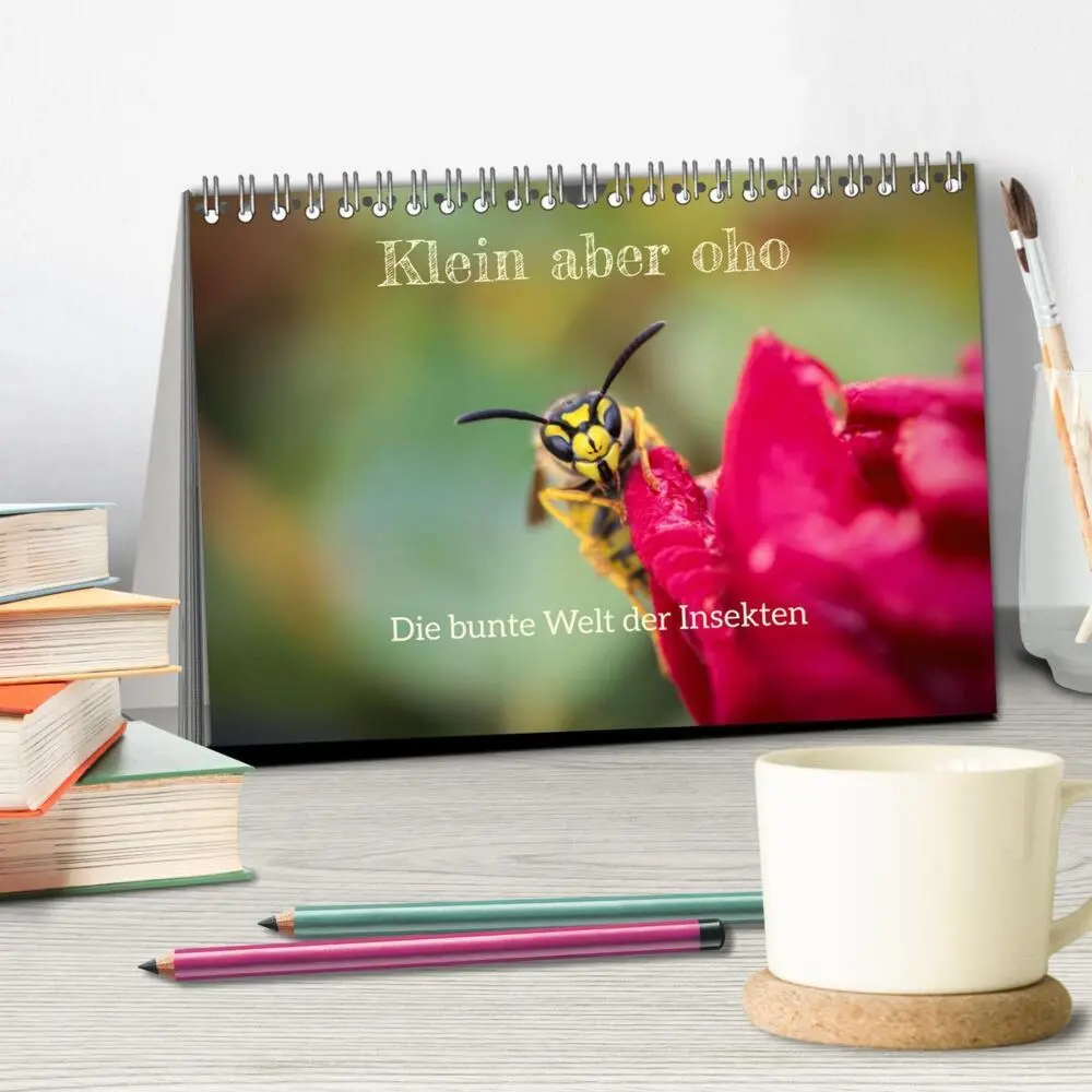 Bild: 9783383772054 | Klein aber oho. Die bunte Welt der Insekten (Tischkalender 2025 DIN...