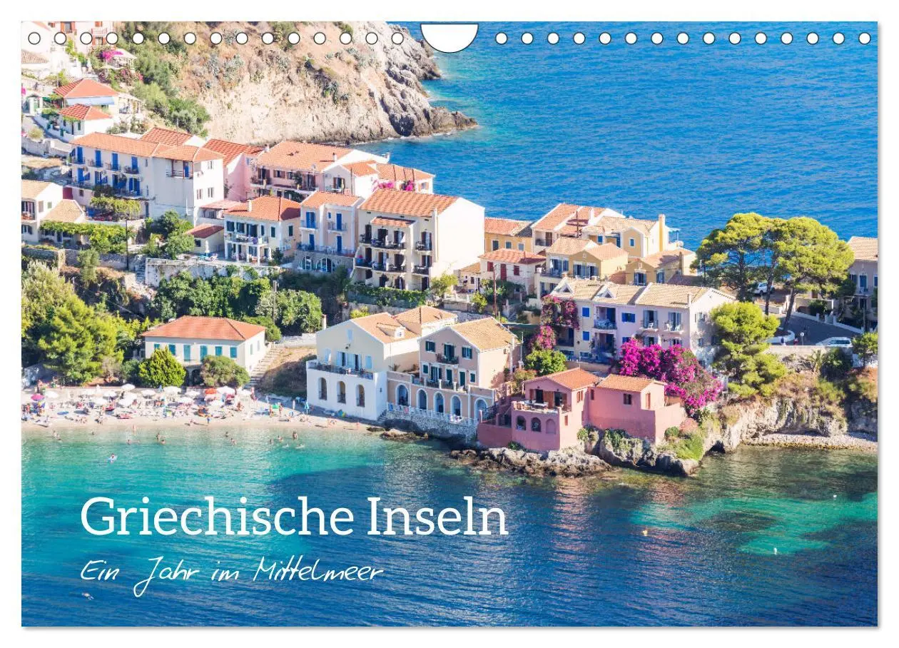 Cover: 9783457572054 | Griechische Inseln - Ein Jahr im Mittelmeer (Wandkalender 2026 DIN...