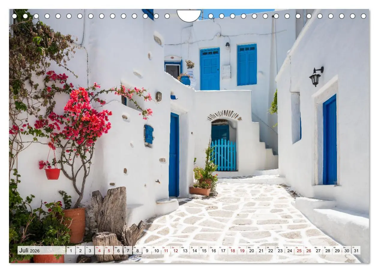 Bild: 9783457572054 | Griechische Inseln - Ein Jahr im Mittelmeer (Wandkalender 2026 DIN...