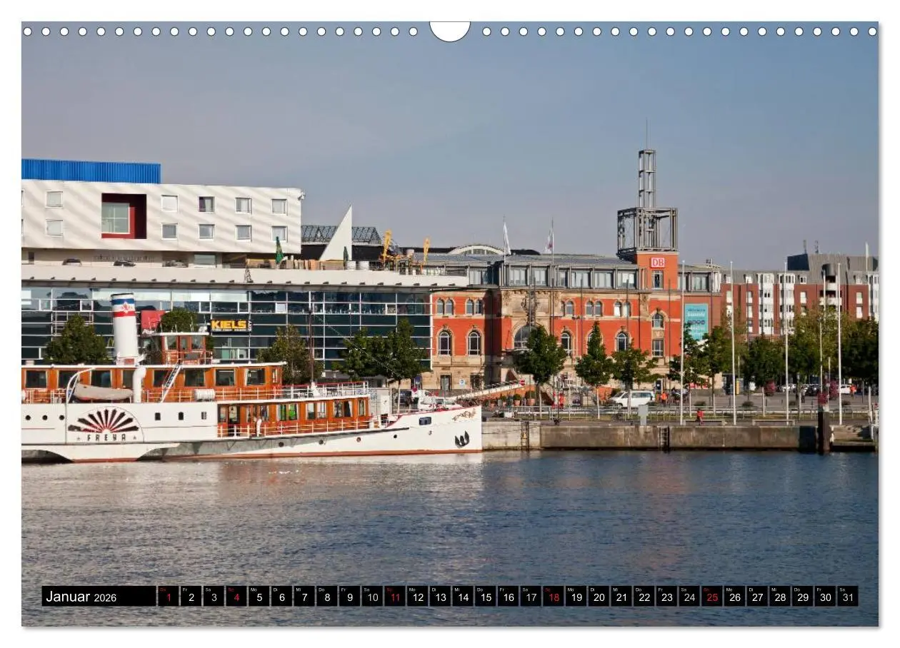 Bild: 9783516042054 | Landeshauptstadt Kiel (Wandkalender 2026 DIN A3 quer), CALVENDO...
