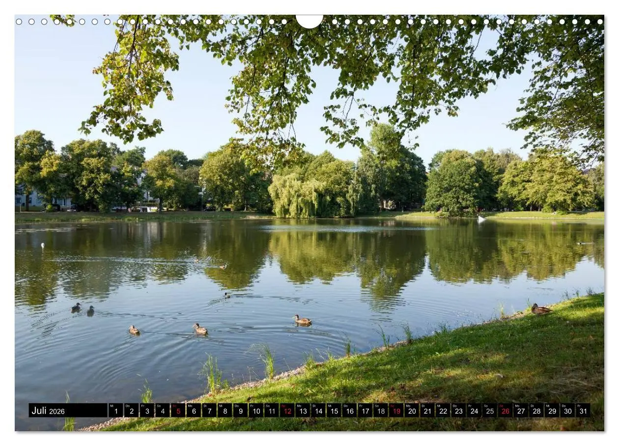 Bild: 9783516042054 | Landeshauptstadt Kiel (Wandkalender 2026 DIN A3 quer), CALVENDO...