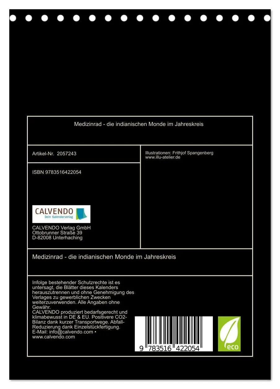 Bild: 9783516422054 | Medizinrad - die indianischen Monde im Jahreskreis (Tischkalender...