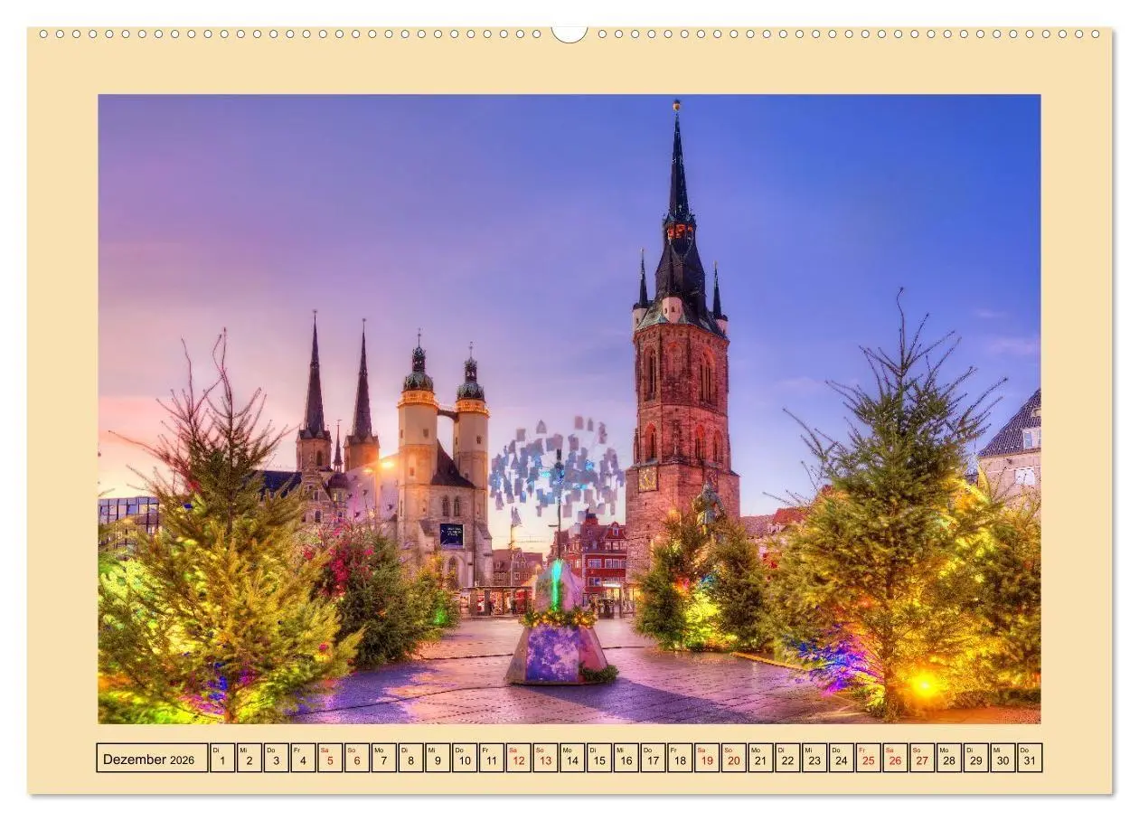 Bild: 9783516732054 | Stadtansichten von Halle an der Saale (hochwertiger Premium...